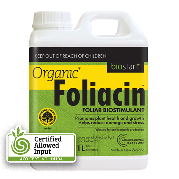 Organic* Foliacin